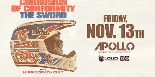 Corrosion of Conformity \/ The Sword - The Apollo Theatre in Belvidere, IL