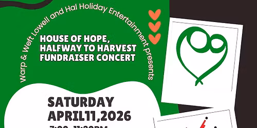 House of Hope Fundraiser with Hal Holiday & The Leftovers Band with Honey Steeler Trio