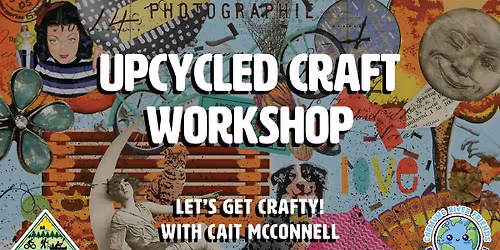 Upcycled Craft Workshop - Mixed Media Paper Collage -FCRW Earth Month 2026!