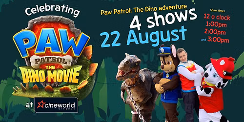 Paw Patrol and Dino adventures - Free shows at The Brewery Quarter