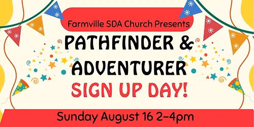 Pathfinder & Adventurer Sign Up Day