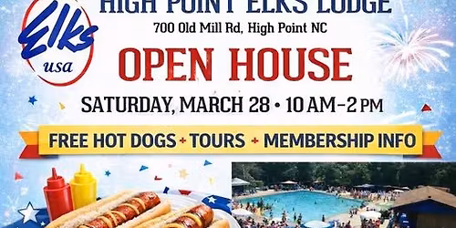 Come see what the High Point Elks Lodge #1155 is all about!