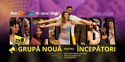 KIZOMBA \ud83d\udc49 Grup\u0103 nou\u0103 pentru \u00eencep\u0103tori \ud83d\udc83\ud83d\udd7a