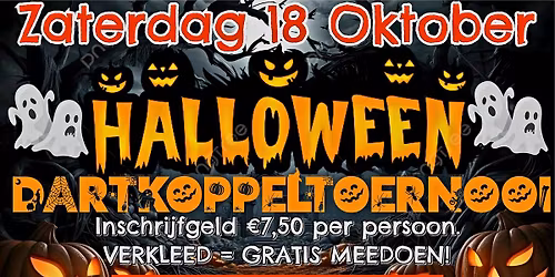 188 Halloween Dartkoppeltoernooi 🎃🎯