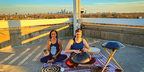 Rooftop Sunset Sound Bath, May 27, Mishana Philly