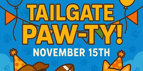 Awesome Pawsome Supply 1-year Tailgate Paw-ty!