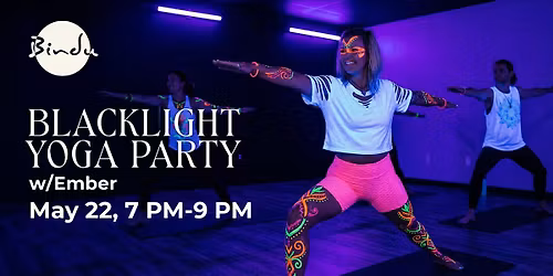 Blacklight Yoga Party - Downtown West Palm Beach