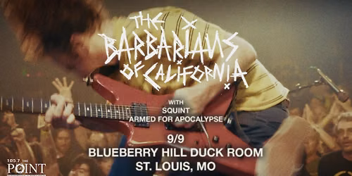 The Barbarians of California at Blueberry Hill Duck Room