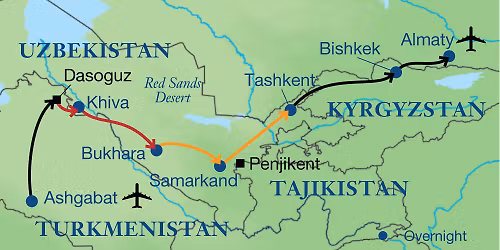 Dance Along The Silk Road