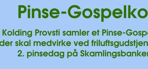 Pinse-gospelkor til 2. pinsedag p\u00e5 Skamlingsbanken