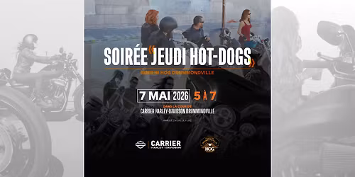 \ud83c\udf2d Soir\u00e9e Jeudi Hot-dogs \ud83c\udf2d