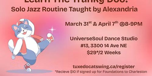 Learn the Tranky Doo - Classic Solo Jazz Routine