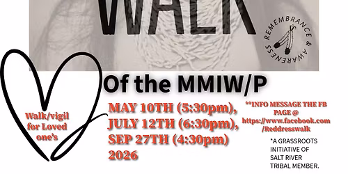 The red dress walk