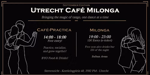 Utrecht Caf\u00e9 Milonga - September [Launch] edition