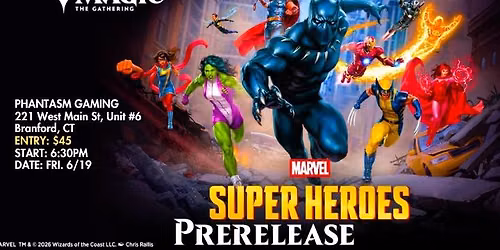 Magic the Gathering Marvel Super Heroes Prerelease