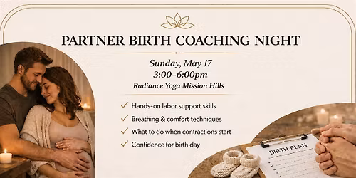 Birth Partner Coaching Night