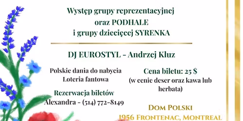 Zabawa Wiosenna \ud83d\udc90 Spring Dance \ud83d\udc90 Soir\u00e9e Printani\u00e8re