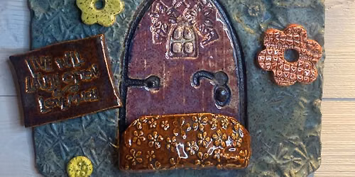 Fairy House Placard Part 1 -Hand Built Pottery with Tammy