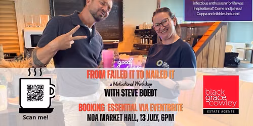 From Failed it to Nailed it with Life Coach Steve Boedt