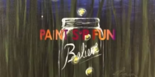 Fireflies Paint and Sip