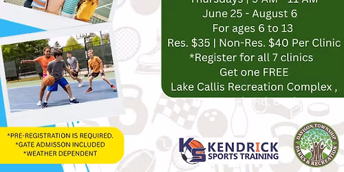 Summer Clinic Countdown with Kendricks Sports