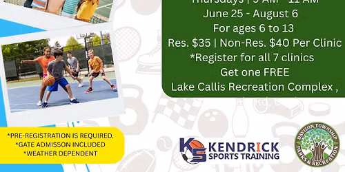 Summer Clinic Countdown with Kendricks Sports