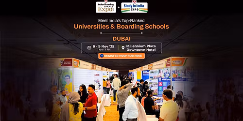Study in India Expo 2025- Dubai (UAE)