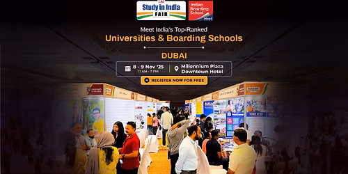 Study in India Fair 2025- Dubai (UAE)