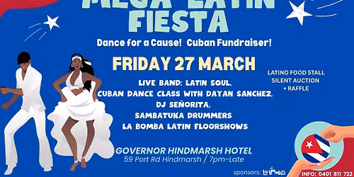 MEGA LATIN FIESTA Cuba Fundraiser