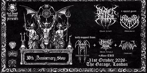 Black Altar - XXX anniversary show + guests