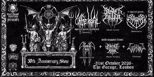 Black Altar - XXX anniversary show + guests