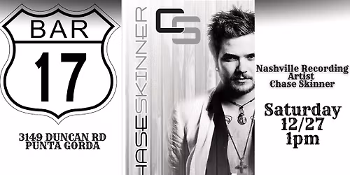 Nashville Recording Artist Chase Skinner!