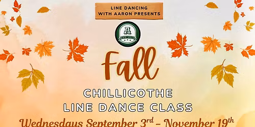 Fall 2025 Chillicothe Line Dance Nights