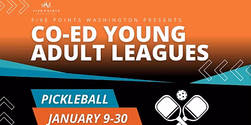 Co-Ed Young Adult Leagues \u2013 January Pickleball