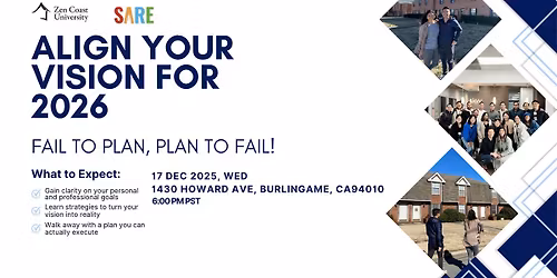 Align Your Vision: Fail to Plan, Plan to Fail (LIVE & ONLINE)