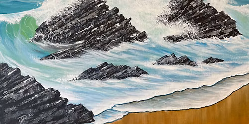 Seascape in Acrylics Workshop