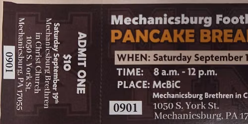 Mechanicsburg Football Pancake Breakfast