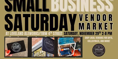Small Business Saturday Vendor Market