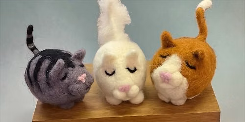 Needle Felting Class for Beginners ~ Kitty