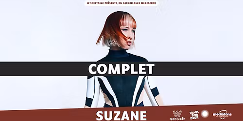[COMPLET] SUZANE en concert au Transbordeur