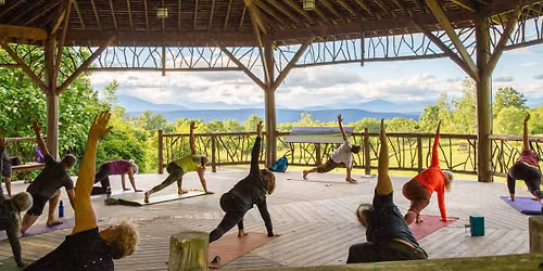 Evening Yoga at the Pavilion