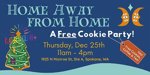 Home Away from Home: Lunarium's Annual FREE Xmas Cookie Party!