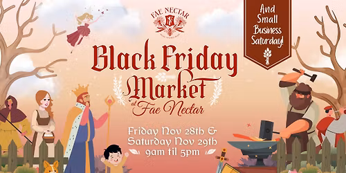 Small-Business Saturday Holiday Market @ Fae Nectar