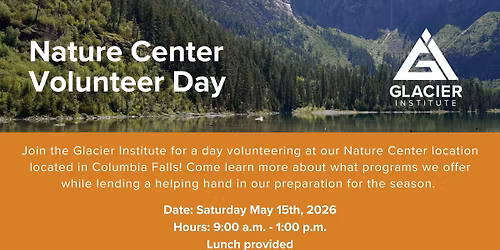 Nature Center Volunteer Day