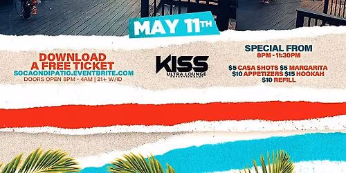 Soca on Di Patio (The Sexiest Soca Party in Queens )