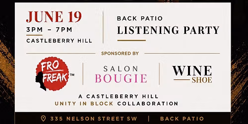 BO LUXE: 3RD ANNUAL TOAST TO FREEDOM POP-UP EXPERIENCE: COOL KIDS LISTENING PARTY & WINE TASTING