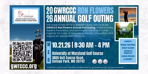 GWRCCC 2026 Ron Flowers Annual Golf Outing