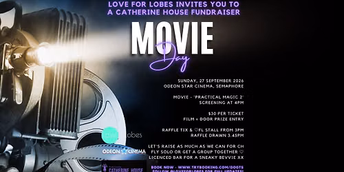 CATHERINE HOUSE FUNDRAISER MOVIE DAY - Practical Magic 2 \u2661