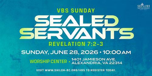 Vacation Bible School Sunday (VBS)