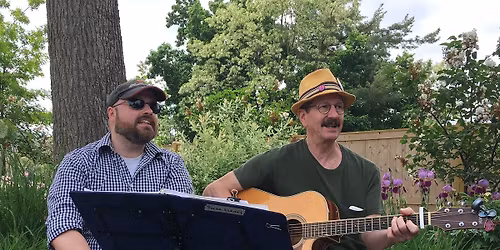 Roger & Lenny at Copake Hillsdale Farmers Market